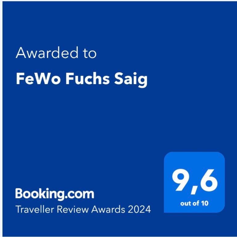 Fewo Fuchs Saig 伦茨基希 外观 照片
